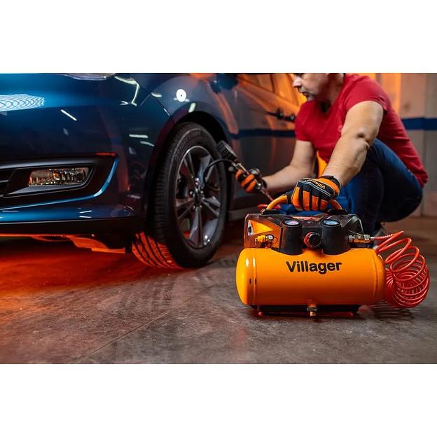 Аккумуляторный воздушный компрессор Villager VAT 0640 (в комплекте нет АКБ и ЗУ) опт фото 8