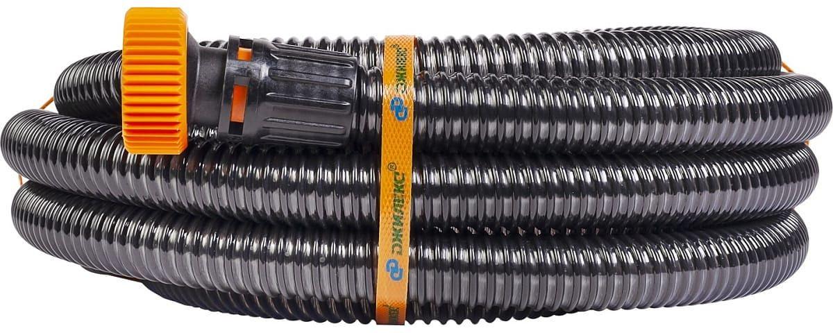 Шланг Джилекс УЖ 1 1/2" 7.5м всасывающий черный (9809) фото 4