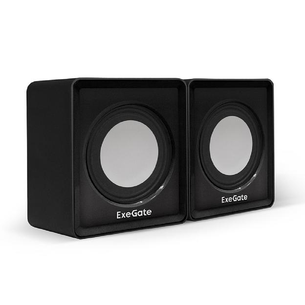 Exegate EX287057RUS Акустическая система 2.0 ExeGate Disco 140 Black (питание USB, 2х3Вт (6Вт RMS), 100-20000Гц, черный) фото 1