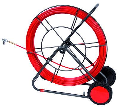 Устройство закладки кабеля на вращ. барабане,стеклопруток д.9мм, длина 80 м фото 1