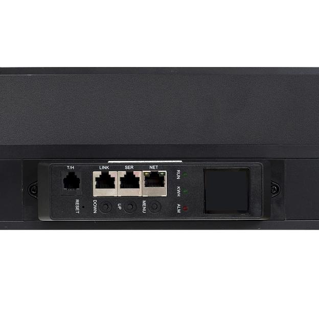 Блок розеток с функцией измерения серия Basic 24хC13 с замком, 6хC19 с замком, вход IEC60309 (32A 380 В 3P+N+PE) фото 2