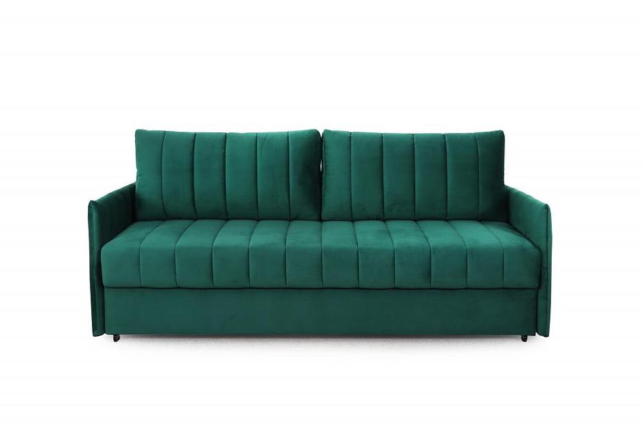 Прямой диван «Пекин» СТАНДАРТ, Мора зеленый фото 1