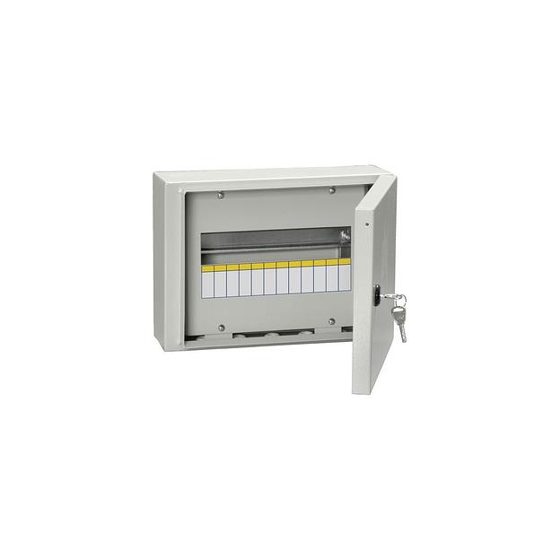 Щит распределительный IEK (MKM11-N-12-54-Z) TITAN 3 ЩРн-12з-0 У2 навесной 330мм 120мм 240мм металл I фото 1