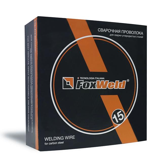 Проволока сварочная омедненная ER-70S-6 СВ-08ГС 1,2мм 15кг Foxweld 8046 фото 3