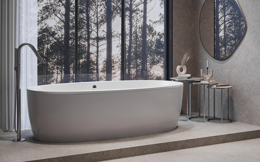Ванна овальная отдельностоящая ESSE «CORSICA» ОПТ фото 2