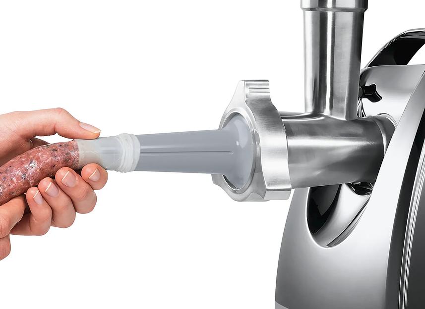 Мясорубка Bosch MFW67440 2000Вт черный/серебристый фото 4