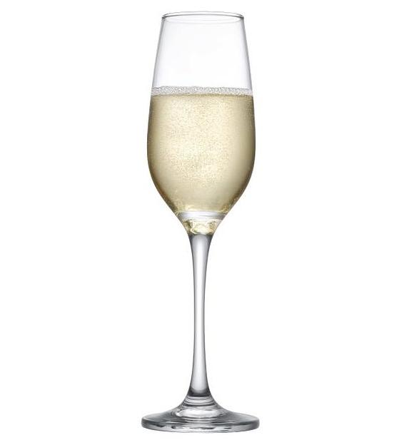 Бокал-флюте 210 мл. d=62 мм. h=229 мм. Амбер /12/672/ фото 1