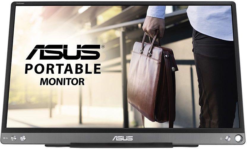 Монитор Asus 15.6" Portable MB16ACE темно-серый IPS LED 16:9 матовая 250cd 178гр/178гр 1920x1080 FHD USB фото 1