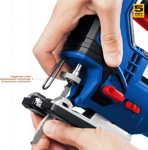 Лобзик Зубр ЛП-500 500Вт 3000ходов/мин от электросети фото 6