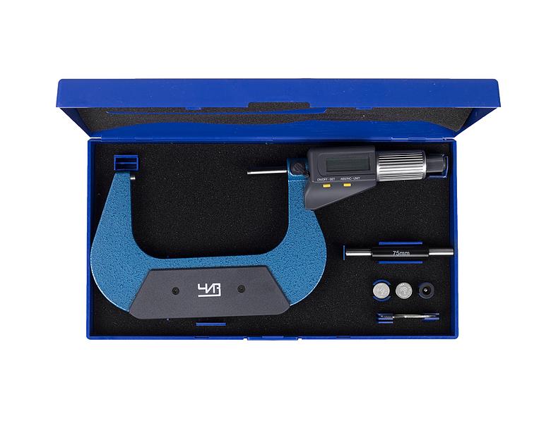 Микрометр гладкий МКЦ- 100 0,001 электр. 2-кн. IP54 ЧИЗ с поверкой фото 5