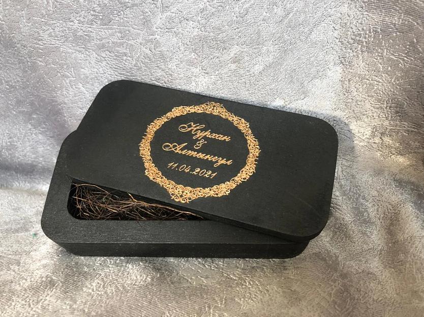 Деревянная коробка с флешкой ОПТ фото 4