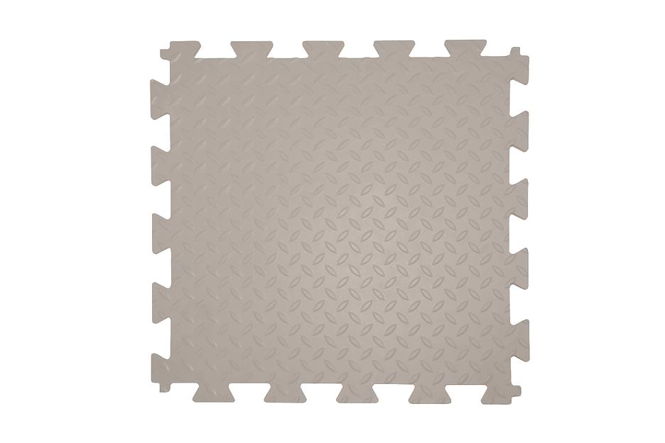 Резиновая плитка «Rubber Grain», 12 мм, 475х475 мм, бежевая фото 1