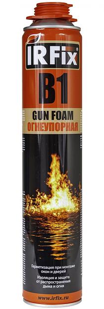 Пена монтажная IRFix B1 профессиональная огнеупорная 750мл фото 1
