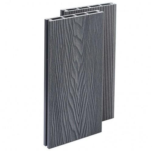 Террасная доска Bruggan Element Light 3D Graphite ОПТ фото 2