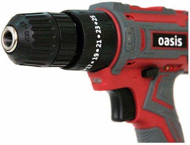 Дрель-шуруповерт Oasis ASB-24S (J) аккум. патрон:быстрозажимной (кейс в комплекте) фото 2