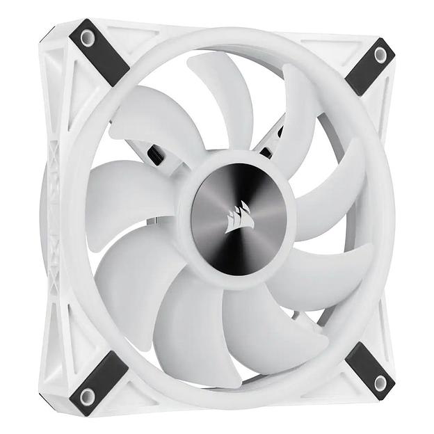 ICUE QL140 RGB [CO-9050106-WW] 140mm PWM White Fan — Dual Fan Kit with Lighting Node CORE {10} фото 3