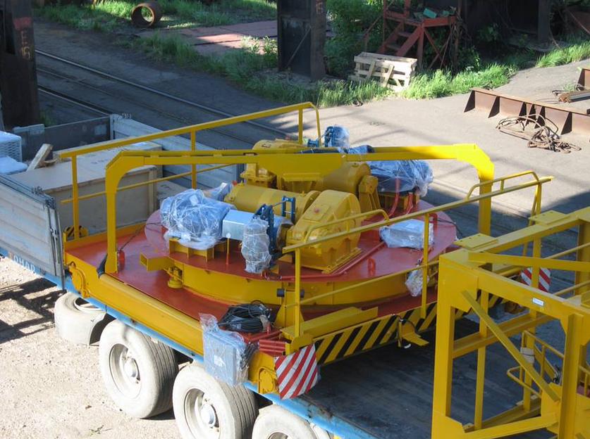 Кран мостовой c гибким подвесом траверсы и вращающейся тележкой фото 6