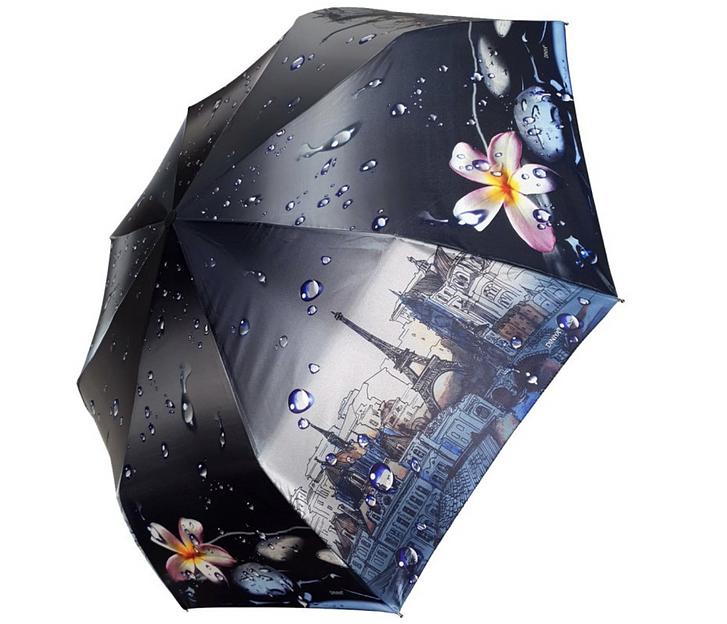 Зонт женский «Diniya» 54 см Х8К Париж и Цветы, опт фото 1