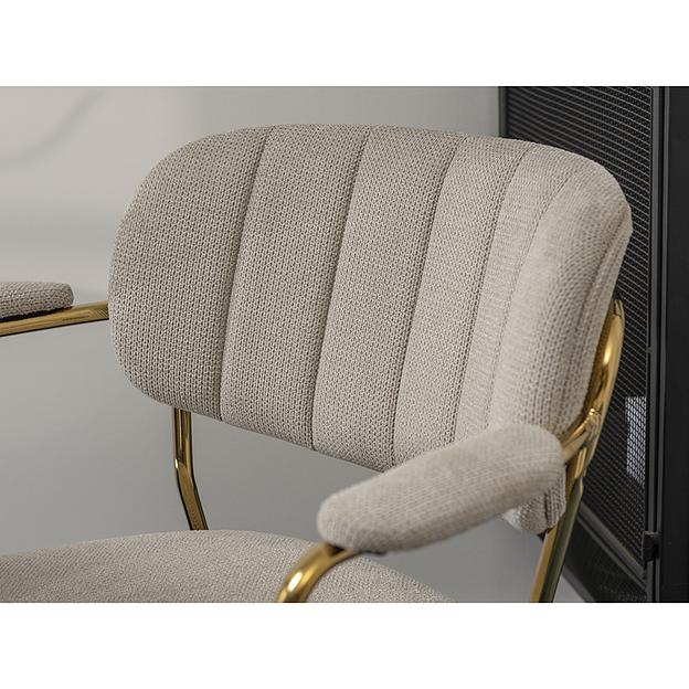 Стул Eirill, шенилл, серый фото 5