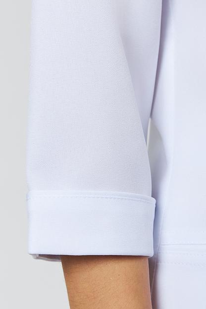 Doctor Big / Блузон медицинский женский (Streich, рукав 3/4, на кнопках) арт. 3-06-03-3 фото 4