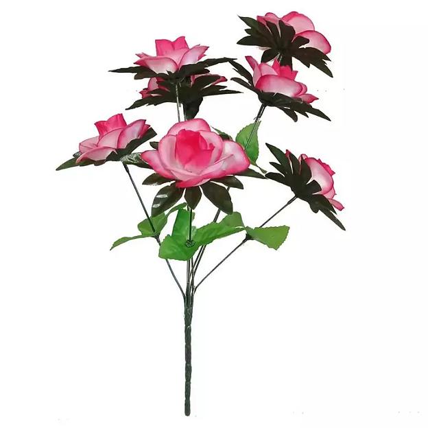 Букет с розами на 7 голов 46см 350-608 фото 2