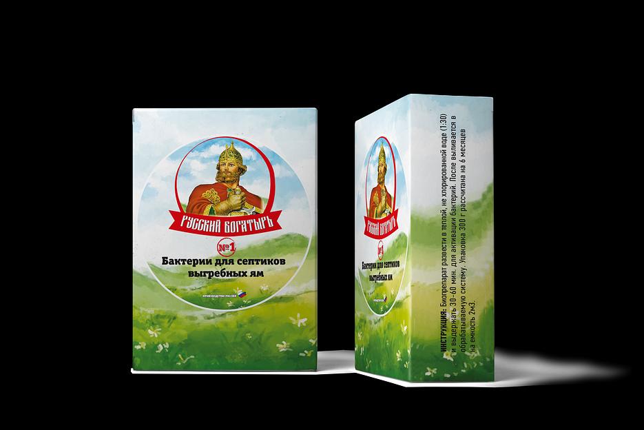 Биоактиватор для очистки канализации «Русский Богатырь № 1» 300 г, опт фото 1