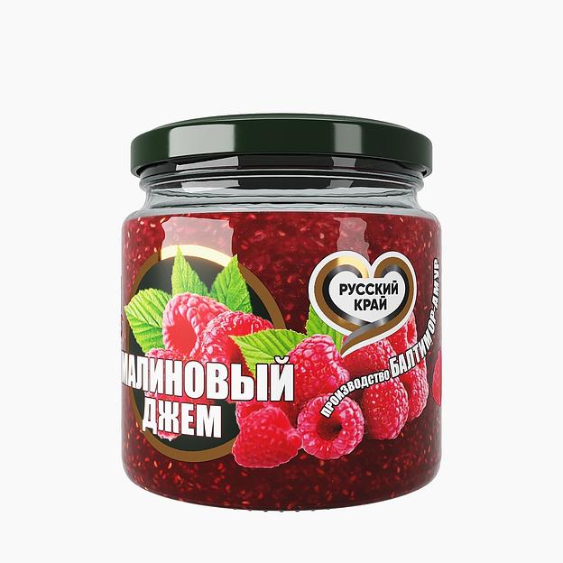 Джем Малина «Русский Край» 0,2 кг ОПТ фото 1