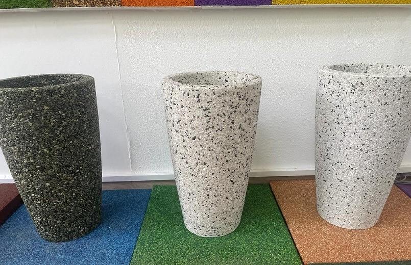 Вазон из каменной крошки Марта S фото 1