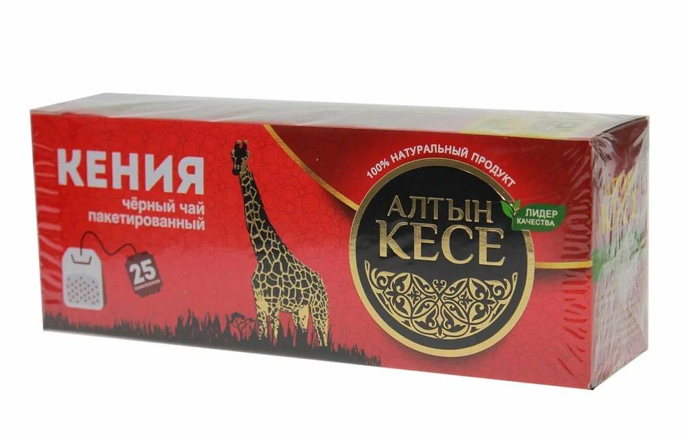 Чай черный Алтын КЕСЕ «Кения» пакетированный 25 шт ОПТ фото 1