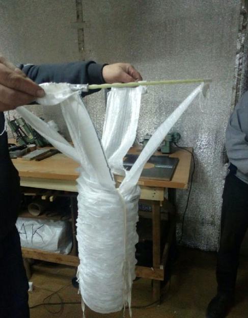 Рукав зарядный (РСЗ) D165-L15 с кольцом на шпуле фото 3