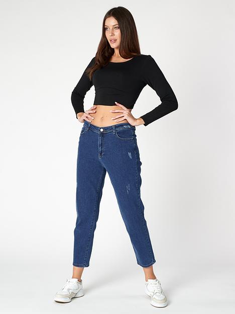 Джинсы прямые BOLD WOMAN 820_459TS фото 2