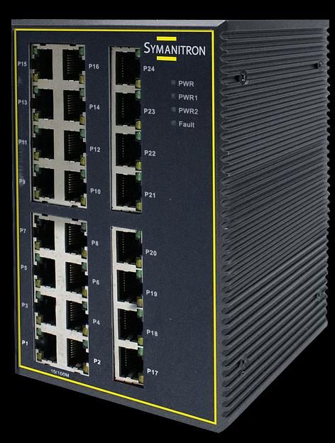 Коммутатор неуправляемый промышленный компактный SWD-240 фото 1