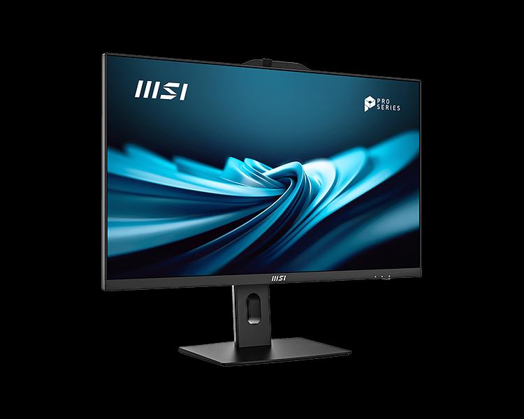Моноблок MSI Pro AP272P 14M AiO 27" FHD(1920x1080)IPS AG Non-touch, Core i7-14700 (2.1GHz), 16Gb DDR5(2x8Gb), 512GB SSD M.2, Intel UHD, WiFi, BT, camera, WirelessKB&mouse Eng/Rus,noOS,1y war-ty, Black (9S6-AF8321-800) фото 2