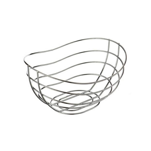 Ваза для фруктов, Тип-III (257х217х140мм), хром фото 1