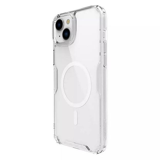 Чехол Nature TPU Pro Magnetic Case, White, (AP IP15 Plus) фото 4