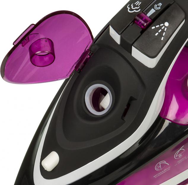 Утюг Starwind SIR7927 2400Вт фиолетовый/черный фото 8