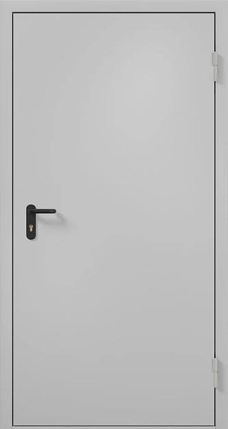 Дверь противопожарная ДМПД-01 EIS60 880*2080 RAL7035 ОПТ фото 1