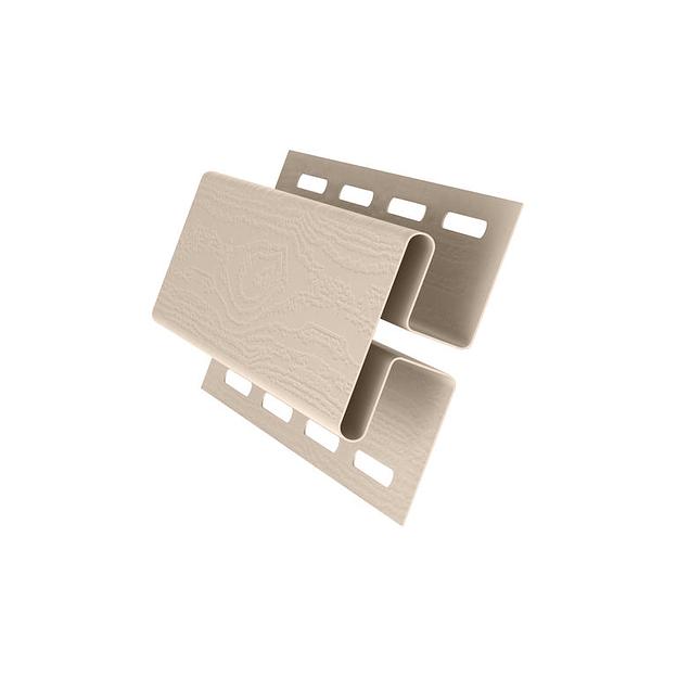 Н-профиль соединительный 3 м Grand Line КЛАССИКА слоновая кость фото 1