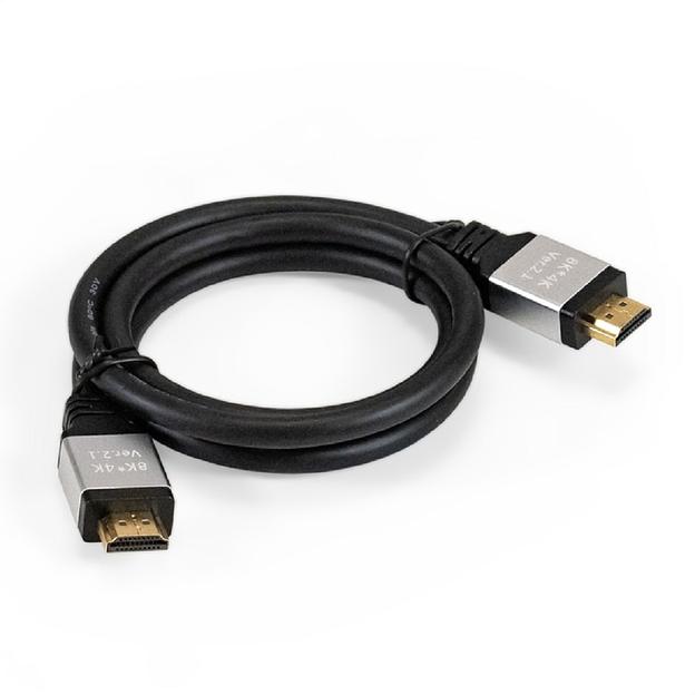 Exegate EX294701RUS Кабель HDMI ExeGate EX-CC-HDMI8K-1.0 (19M/19M, v2.1, 1м, 8K UHD, Ethernet, позолоченные контакты) фото 1