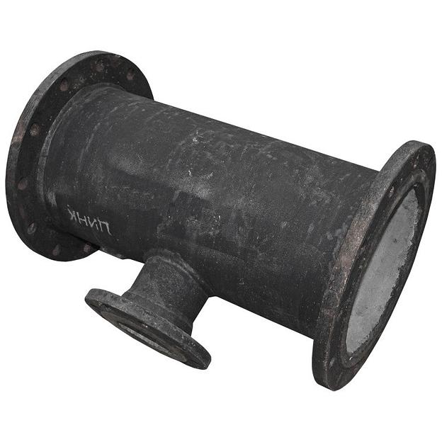 Тройник ТФ 250х100 чугунный фланцевый переходной с ЦПП вчшг фото 1