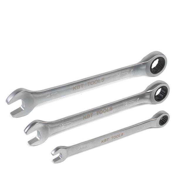 Ключ гаечный комбинированный трещоточный 17 мм серия KBT-PROFESSIONAL фото 9