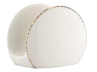 Салфетница 11*5,5*8,5 см. Ретро коричневый край, форма Ванто /1/12/ фото 1