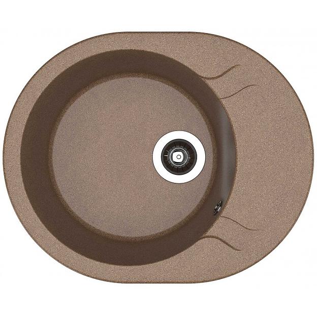 Мойка "Берта 580" (580х470х217), терракота фото 1