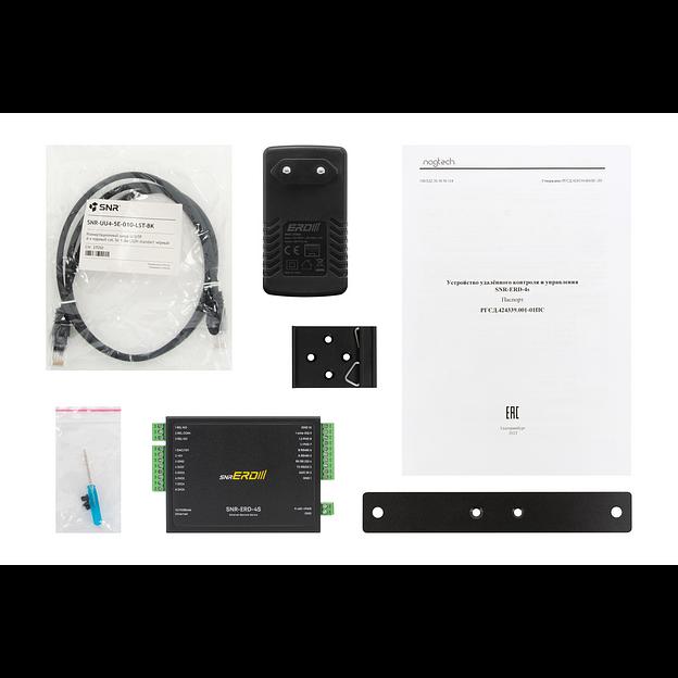 Устройство удалённого контроля и управления SNR-ERD-4s, металл корпус, крепление DIN фото 5