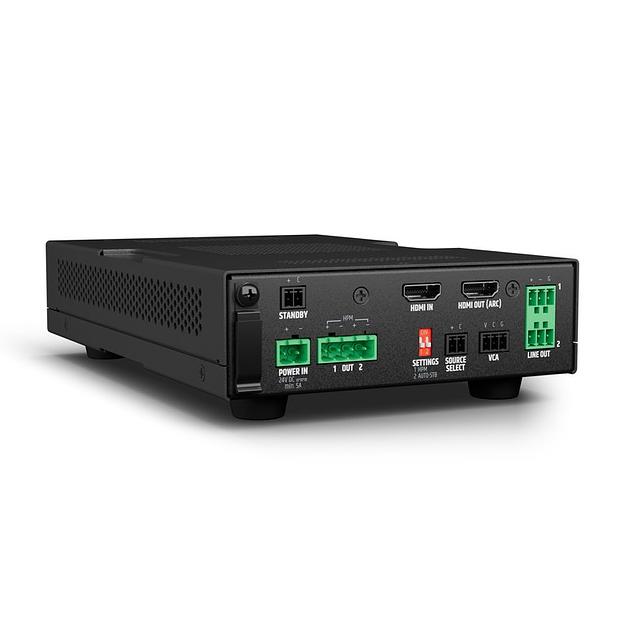 Инсталляционный мини-усилитель LD Systems AMP 205 AV фото 2