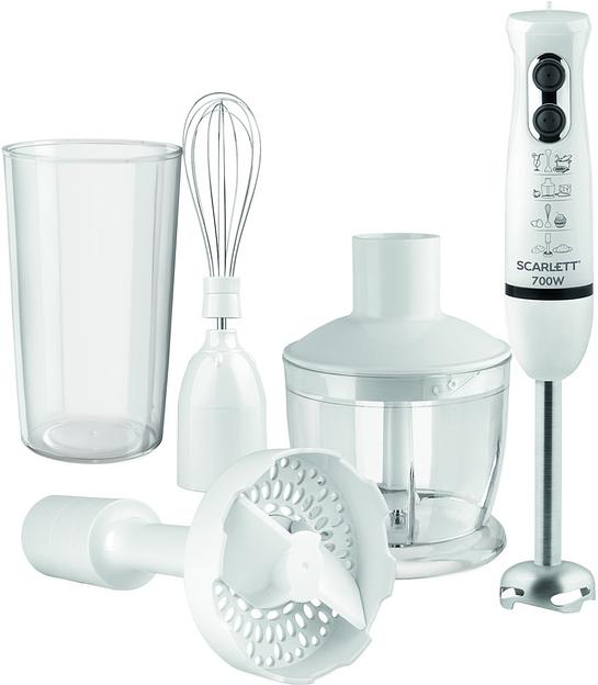 Блендер погружной Scarlett SC-HB42M33 белый фото 1
