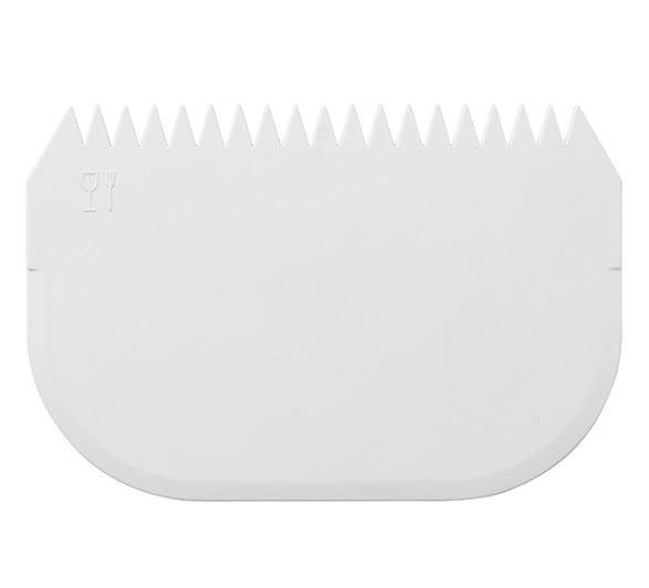 Скребок кондитерский 14,5*9,5 см. жесткий /1/ фото 1