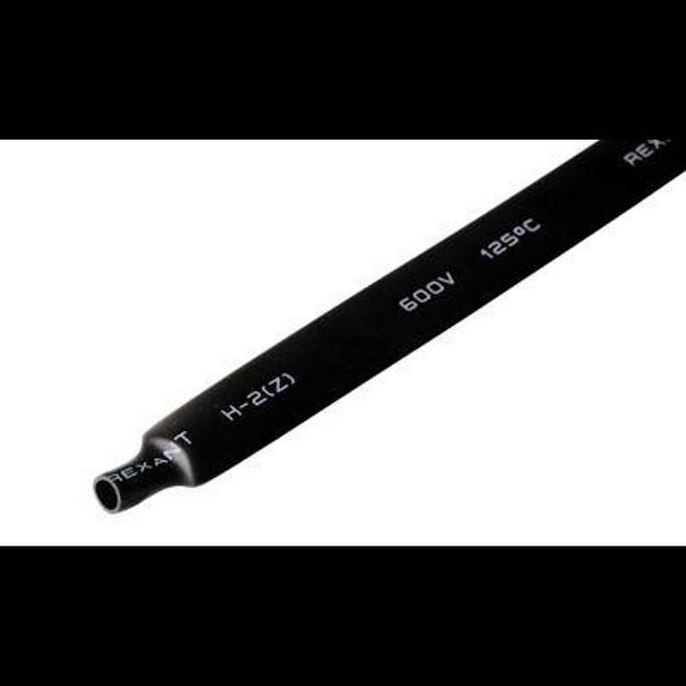 REXANT 20-8006 8.0 / 4.0 мм 1м термоусадка черная (уп. 50 м) фото 1