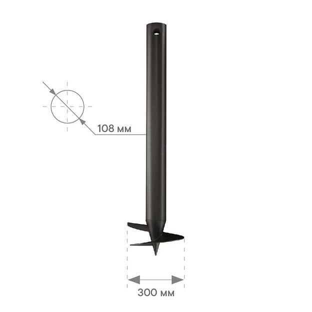 Винтовая свая 108х3000 фото 3