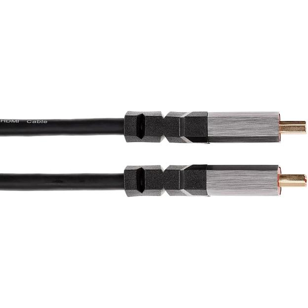 Кабель HDMI 19M/M,ver. 2.1, 8K@60 Hz 2m метал разъемы, Telecom VCOM Telecom TCG365-2M фото 3